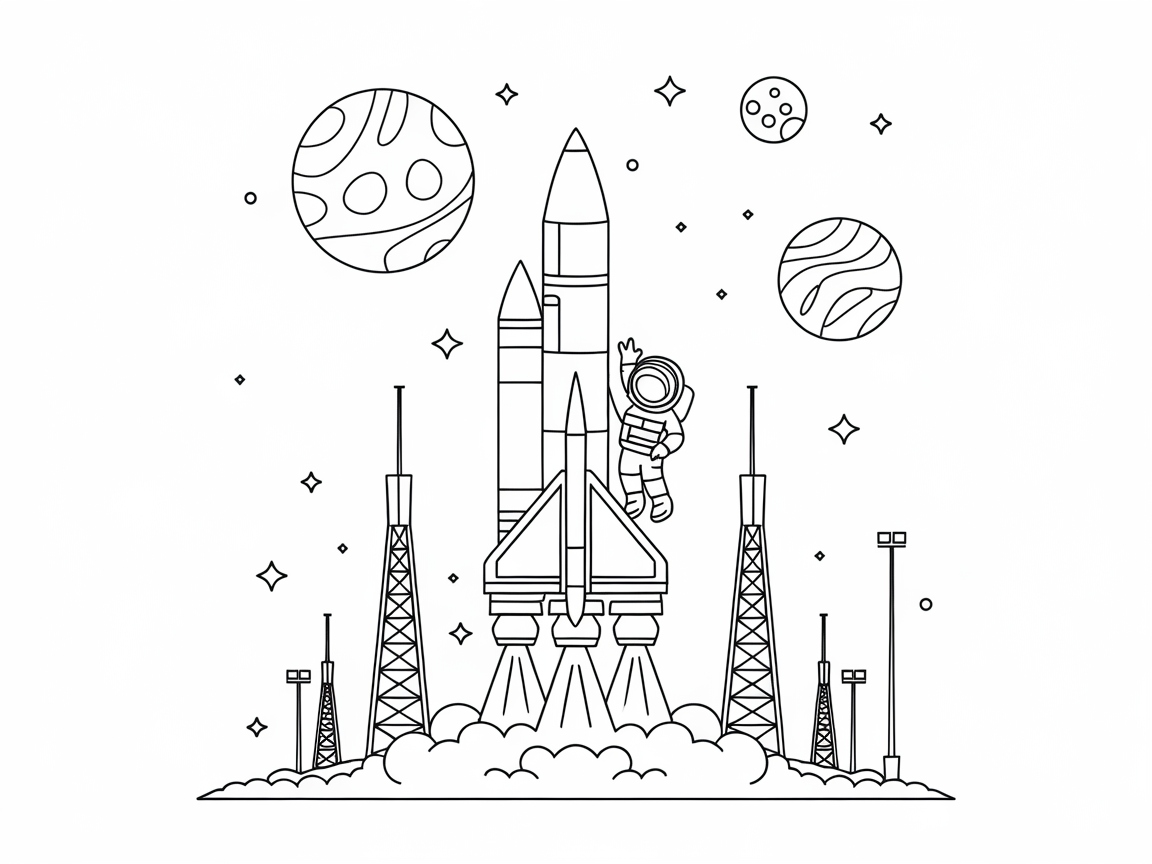 Blast Off Into Space With This Rocket Adventure