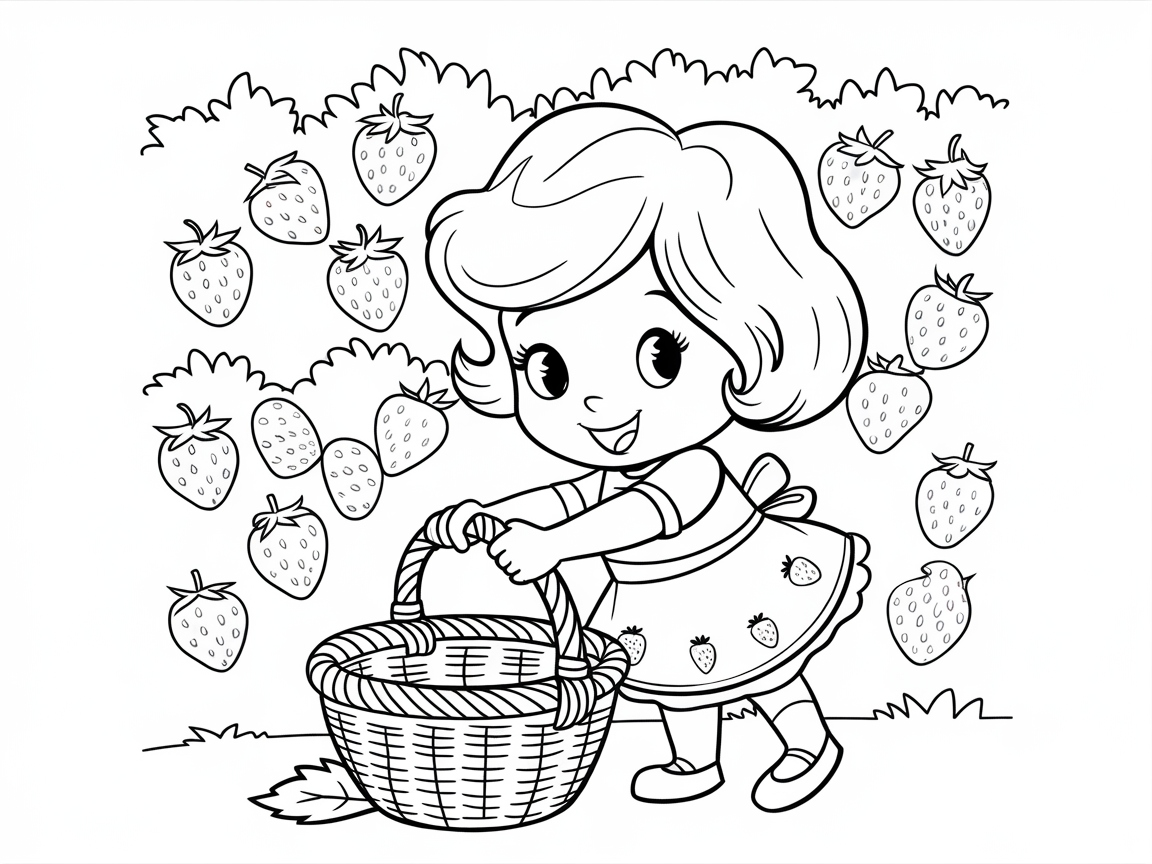 Sweet Strawberry Basket Adventure