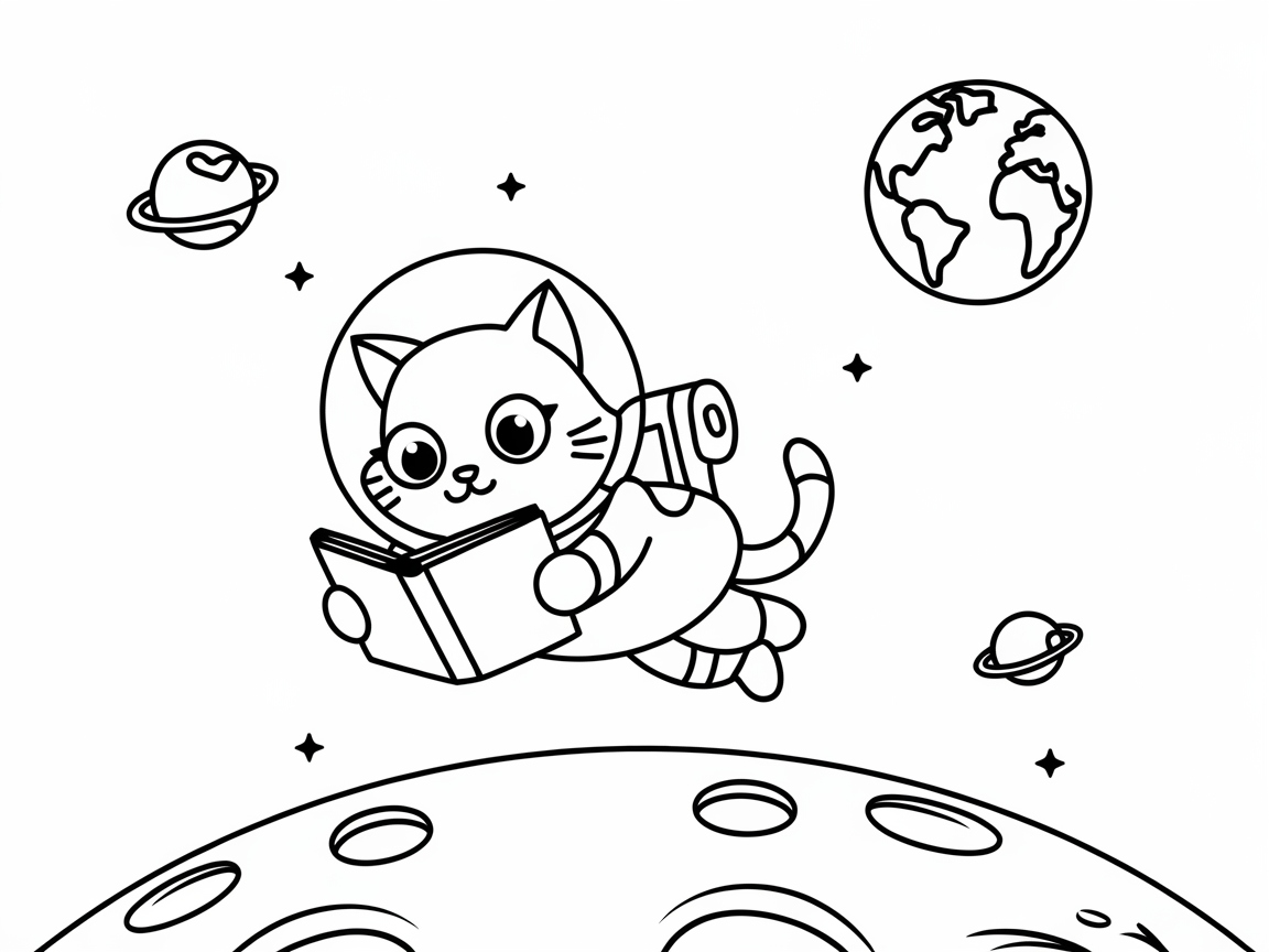 Blast Off Into Fun with This Space Cat Adventure