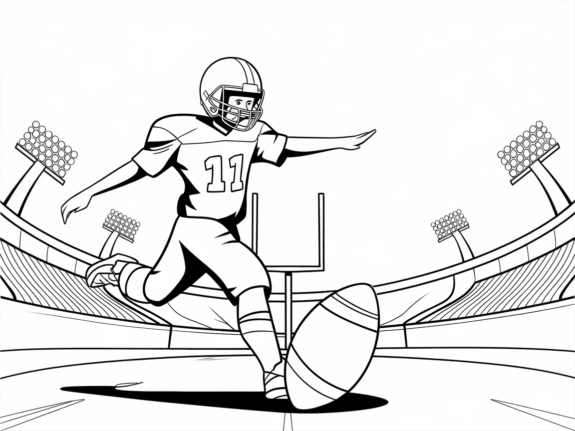 Kicking into Action: Color the Energy of the Game