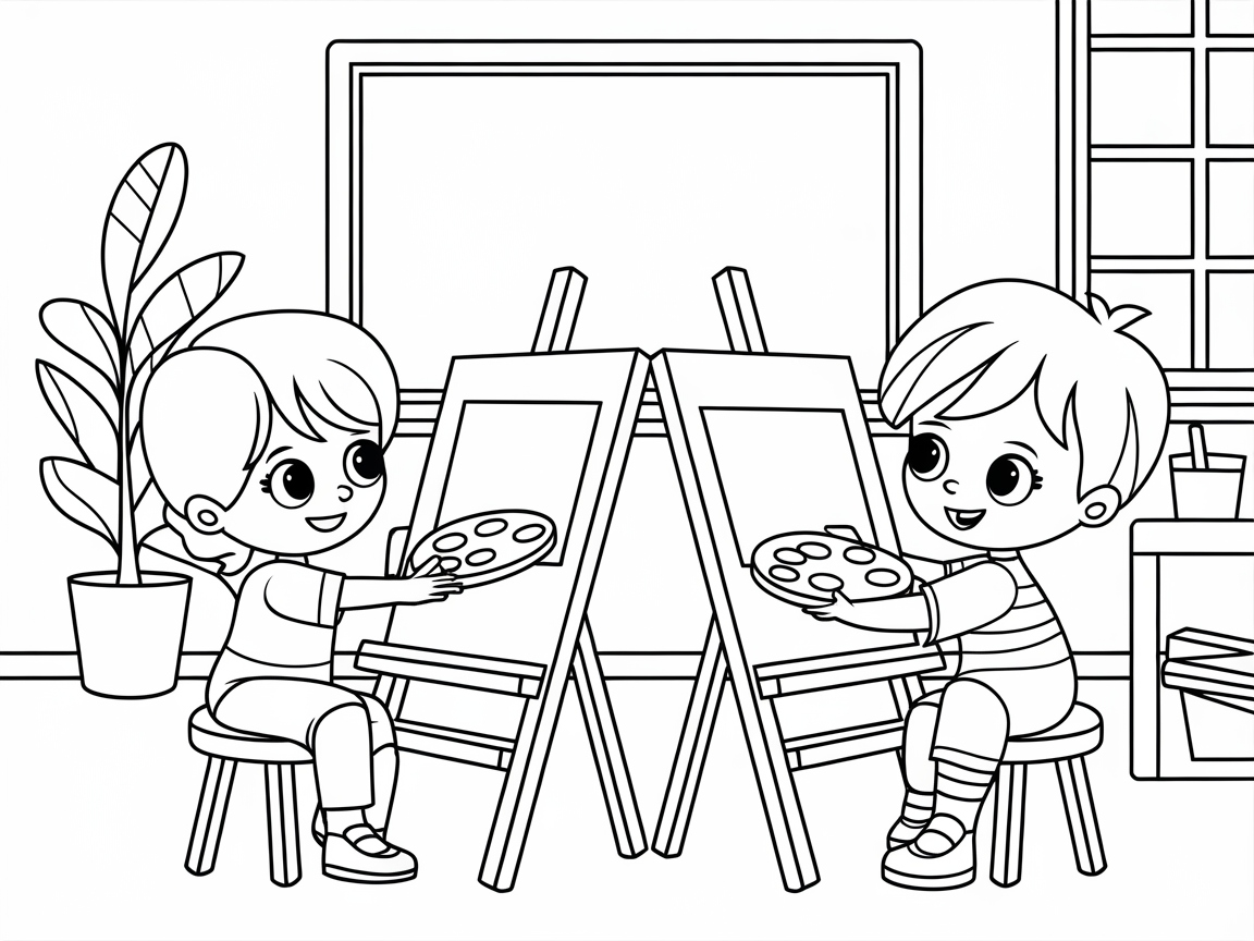 Creative Companions in the Art Studio