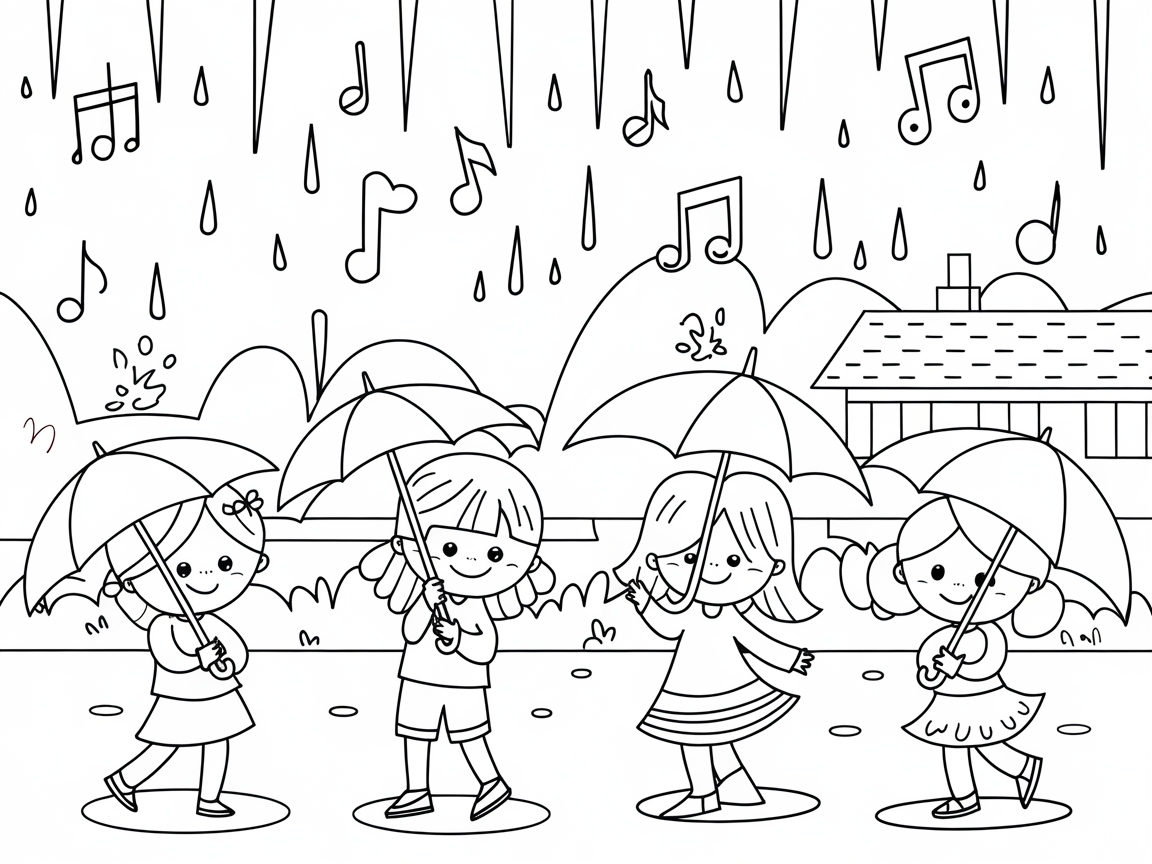 Dance Through the Rain with This Musical Parade