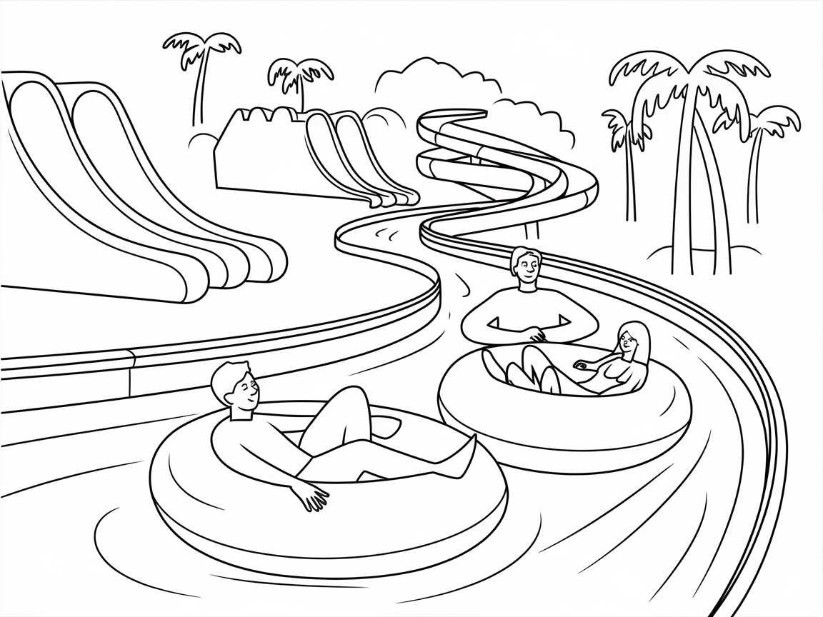 Float Away on a Lazy River Adventure