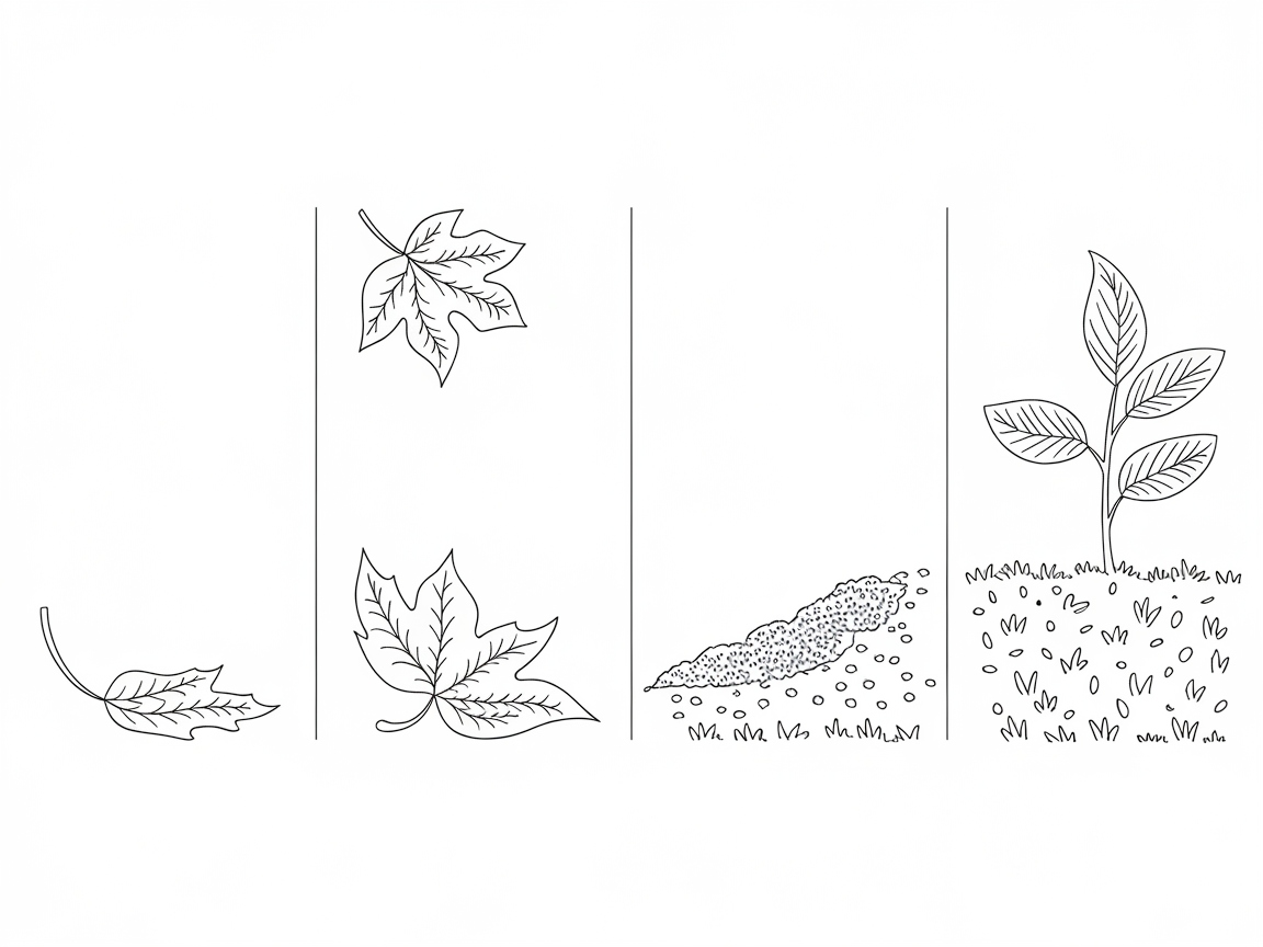 Explore the Charm of Simple Leaf Scenes