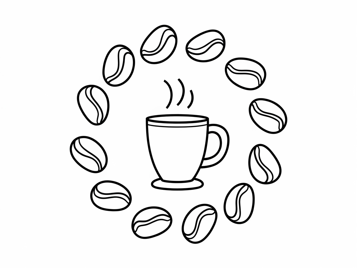 Savor the Simplicity of This Coffee-Themed Page