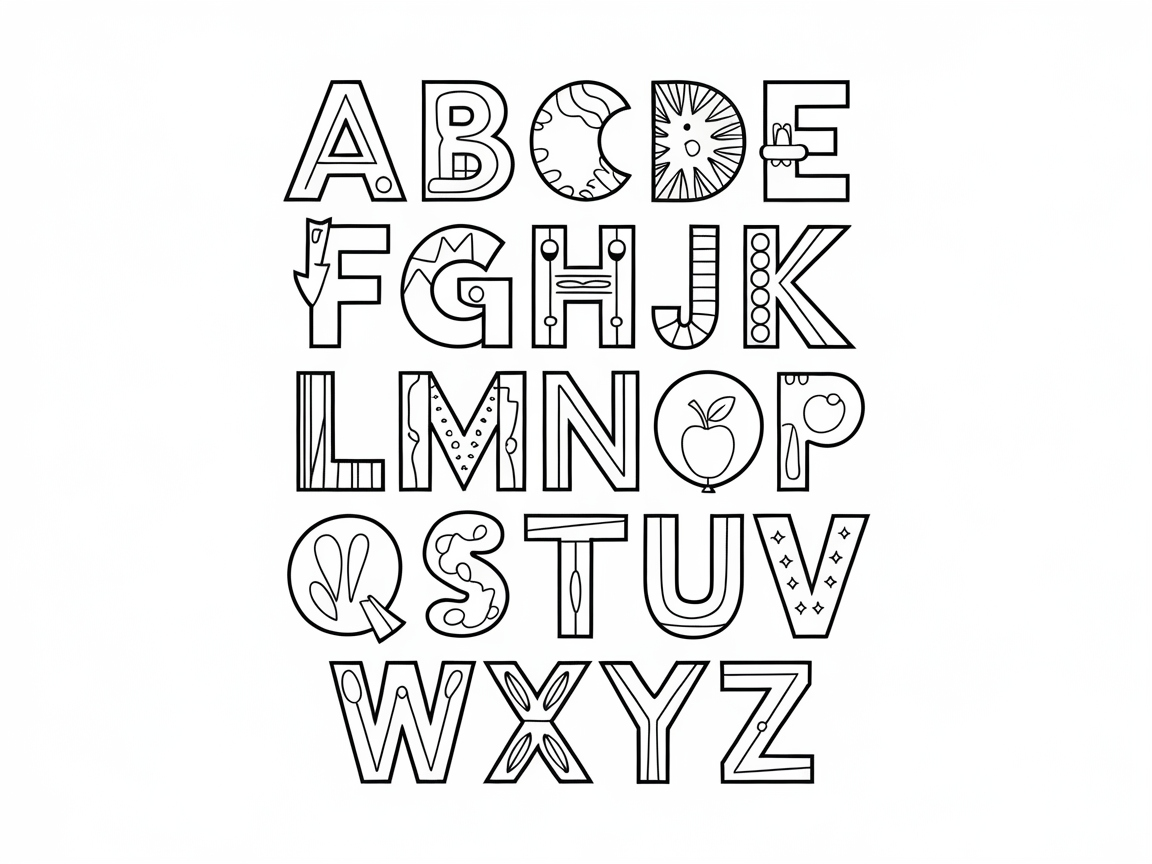 Alphabet Fun: Creative Letter Designs