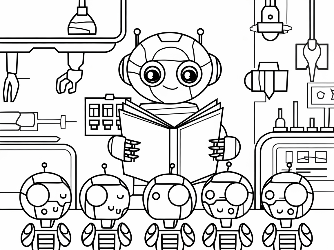 Gear Up for Learning with This Robotic Reading Workshop