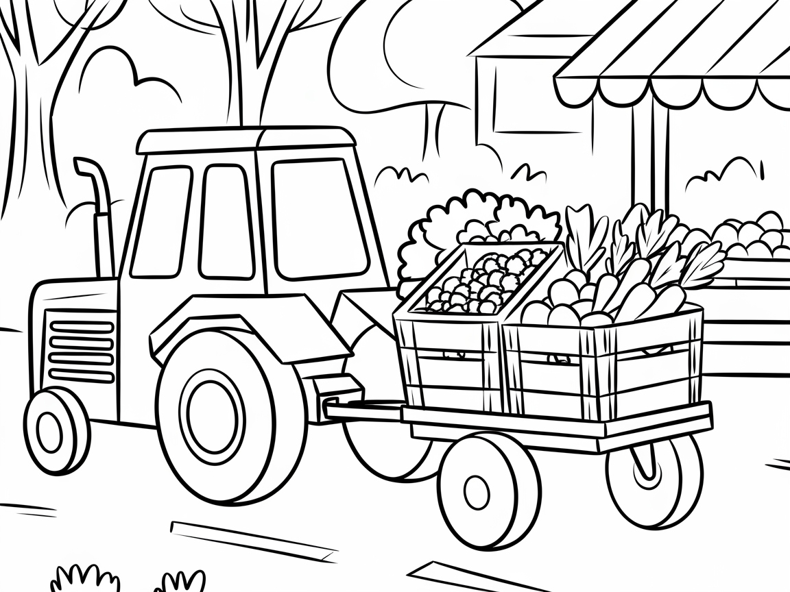 Bring the Market Home with This Farm Stand Tractor
