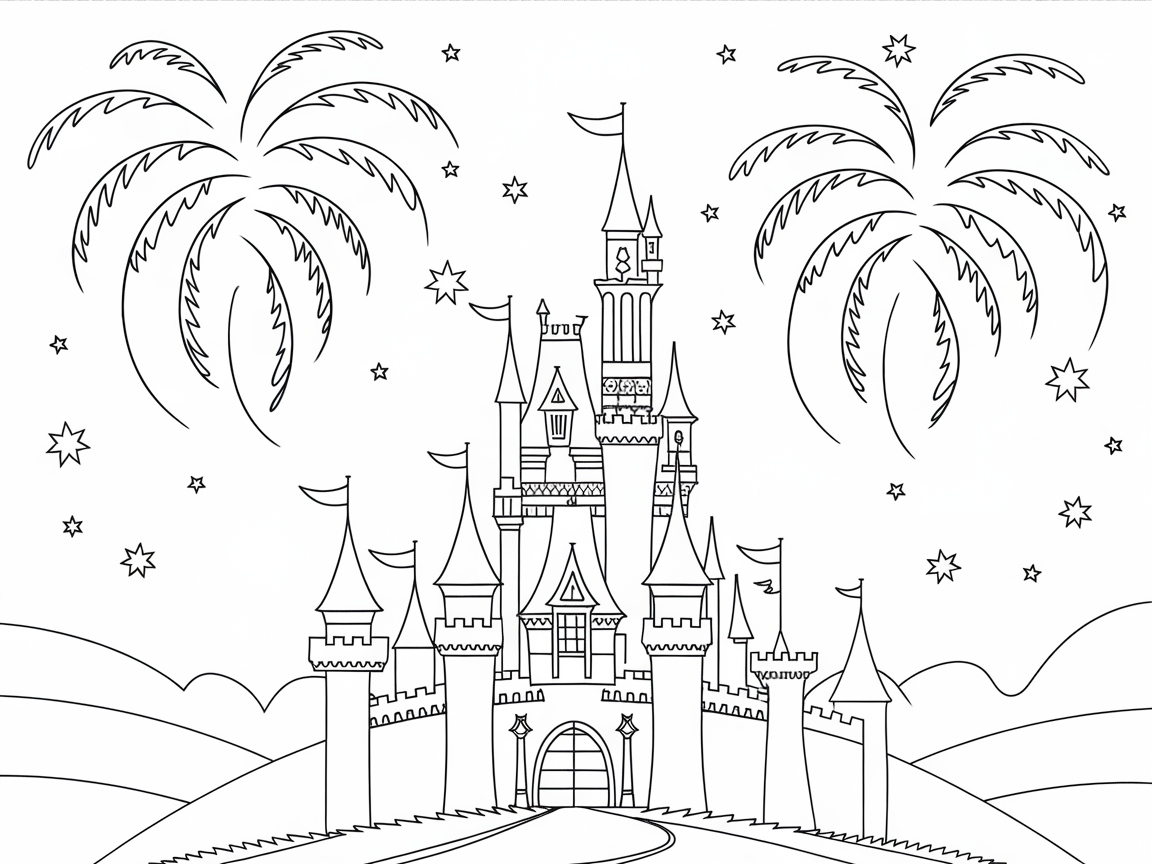 Create Magic with This Enchanted Castle and Fireworks