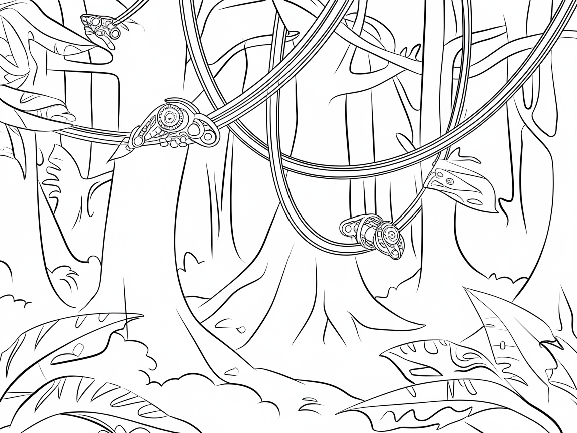 Venture into This Intricate Jungle Circuit