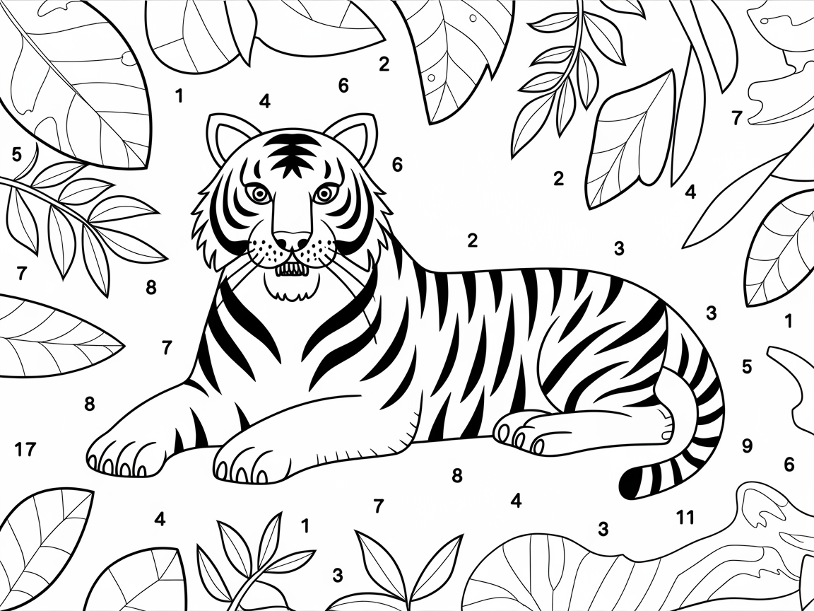 Unleash Your Wild Side With This Colorful Tiger
