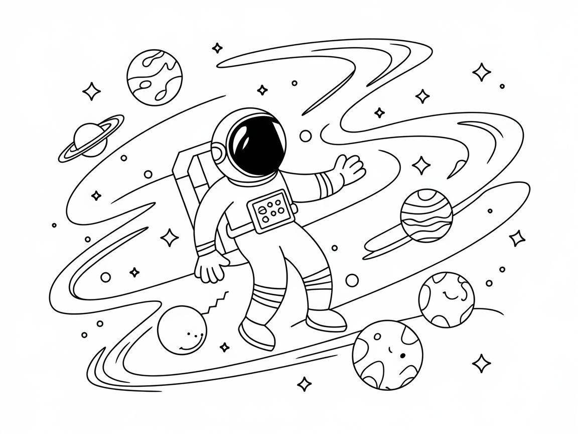 Blast Off into Creativity with This Space Explorer