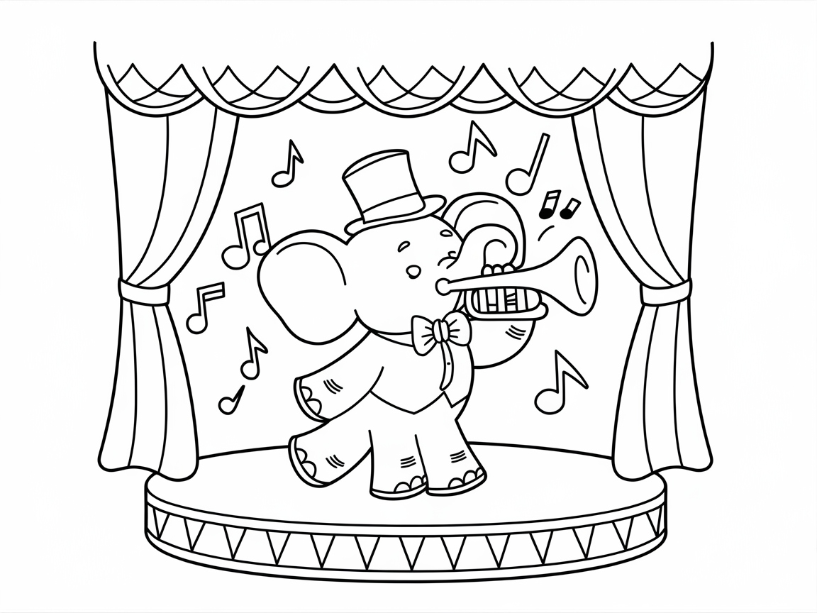 Meet the Musical Maestro Elephant
