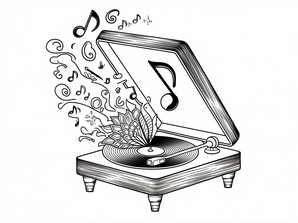 Spin into Creativity with This Musical Turntable Scene
