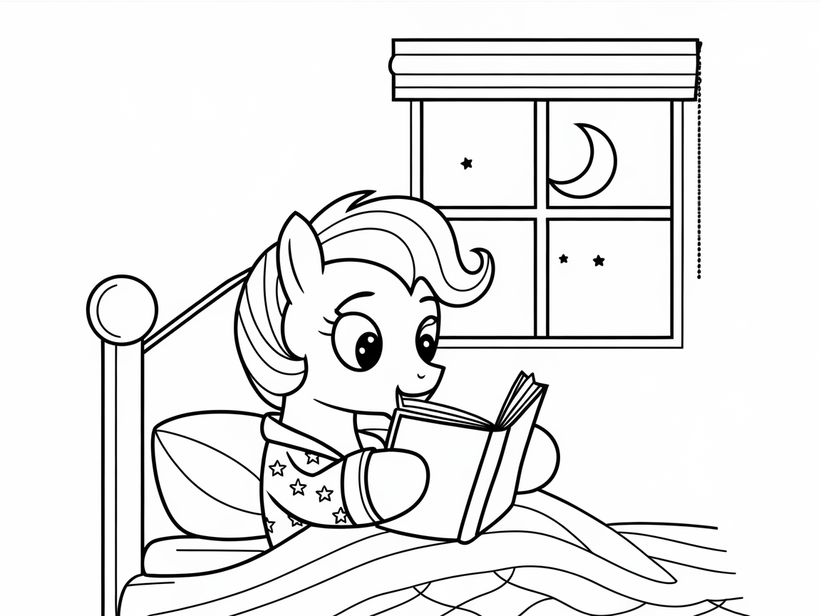 Bedtime Storytime with a Cozy Pony