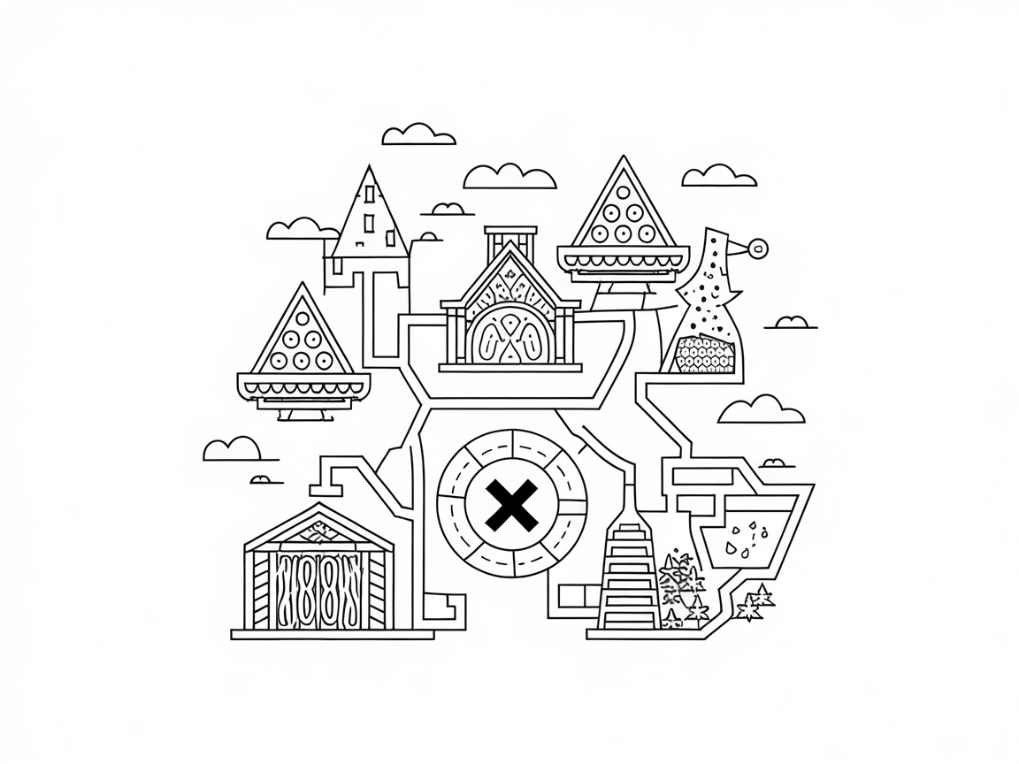Embark on an Architectural Adventure with This Treasure Map