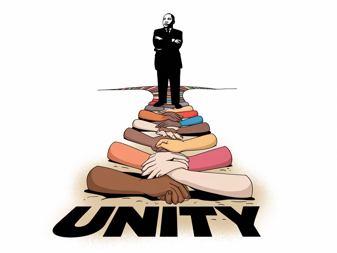 Build Bridges with This Unity Coloring Page