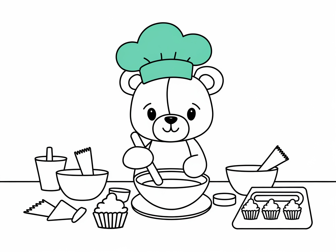 Bake Up Some Fun with This Teddy Bear Chef