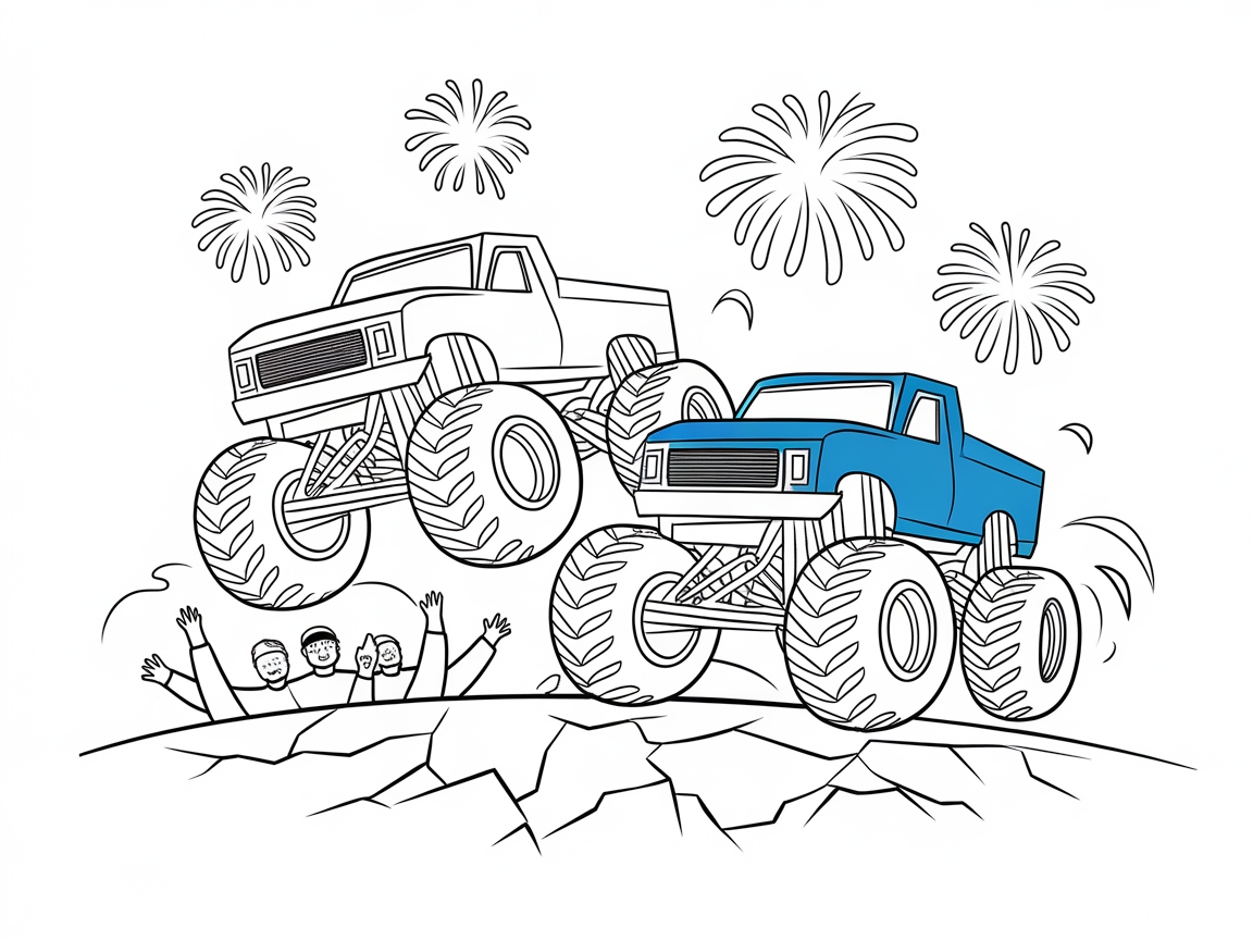 Rev Up with This Monster Truck Extravaganza