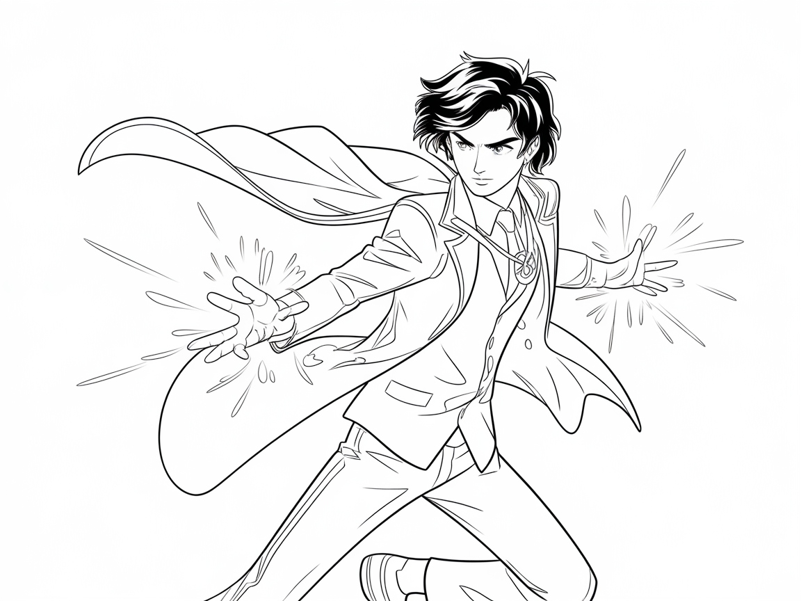 Channel Magic With This Dynamic Sorcerer Scene