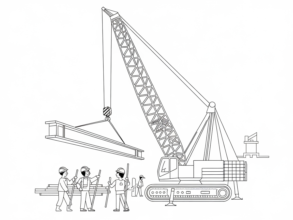 Build Your Dreams: Construction Site Coloring Fun