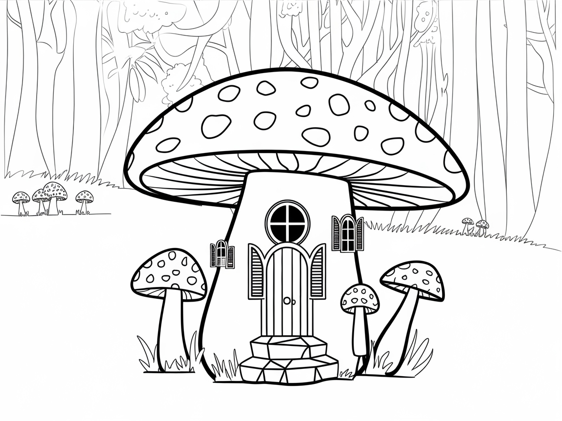 Step Inside This Mushroom Cottage in the Woods