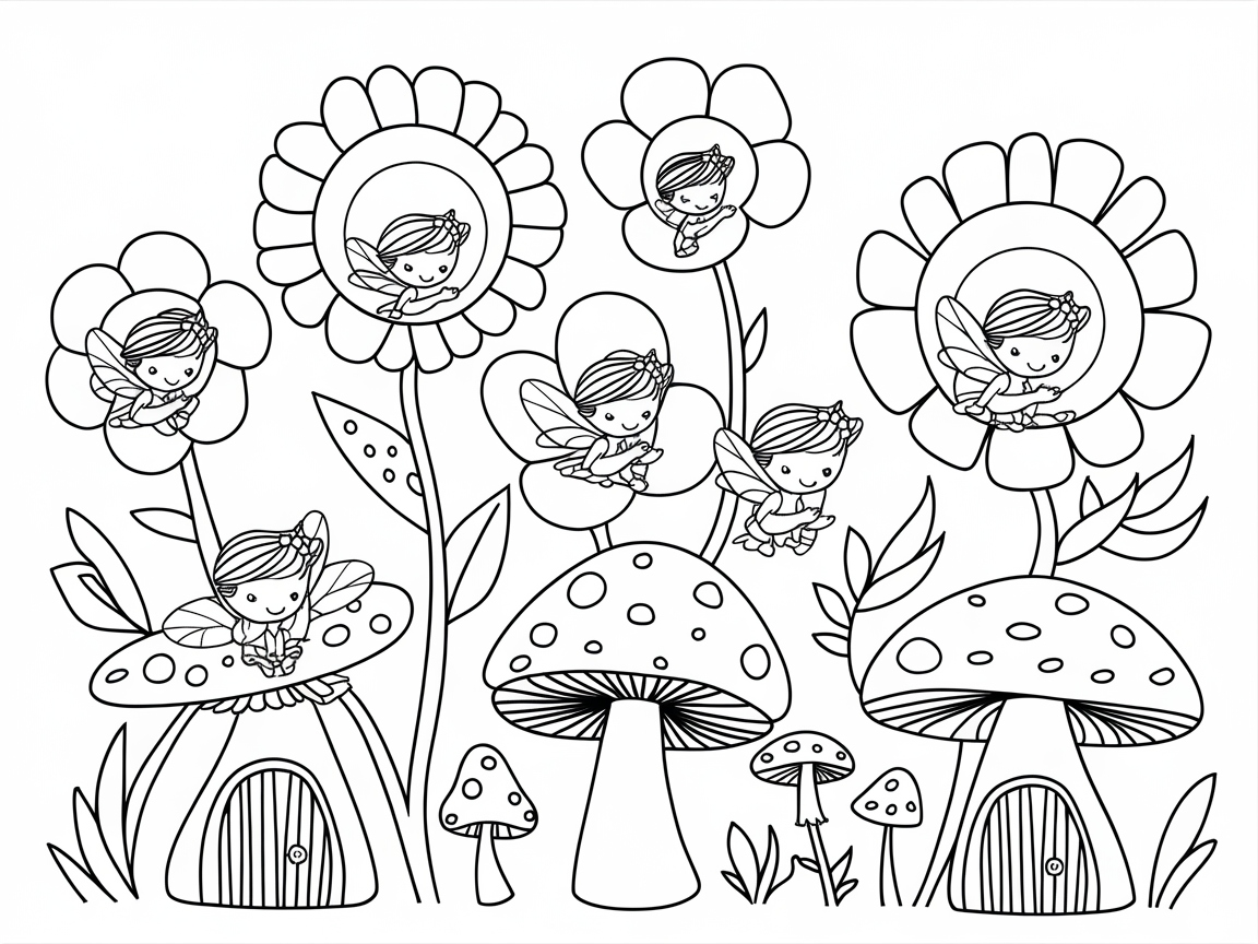 Enter the Enchanted Garden with These Whimsical Fairies