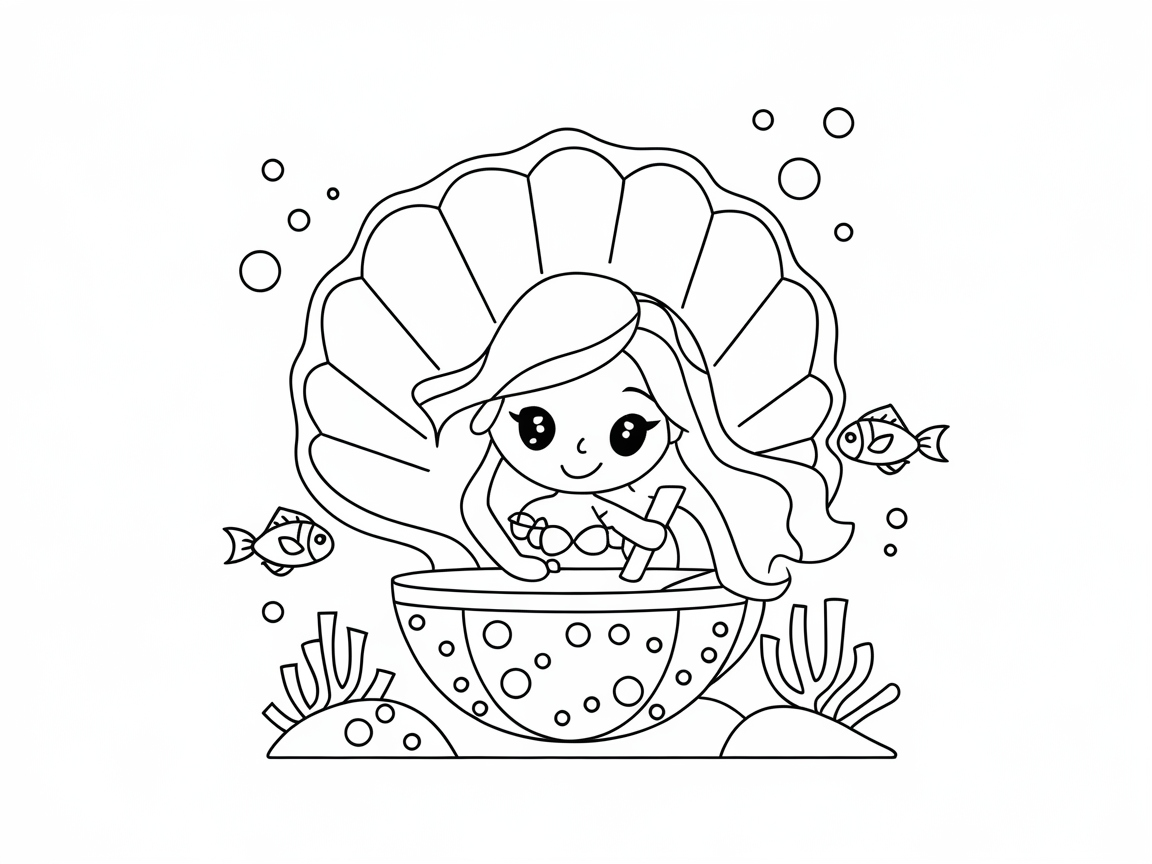 Make a Splash with This Sweet Mermaid Boba Adventure