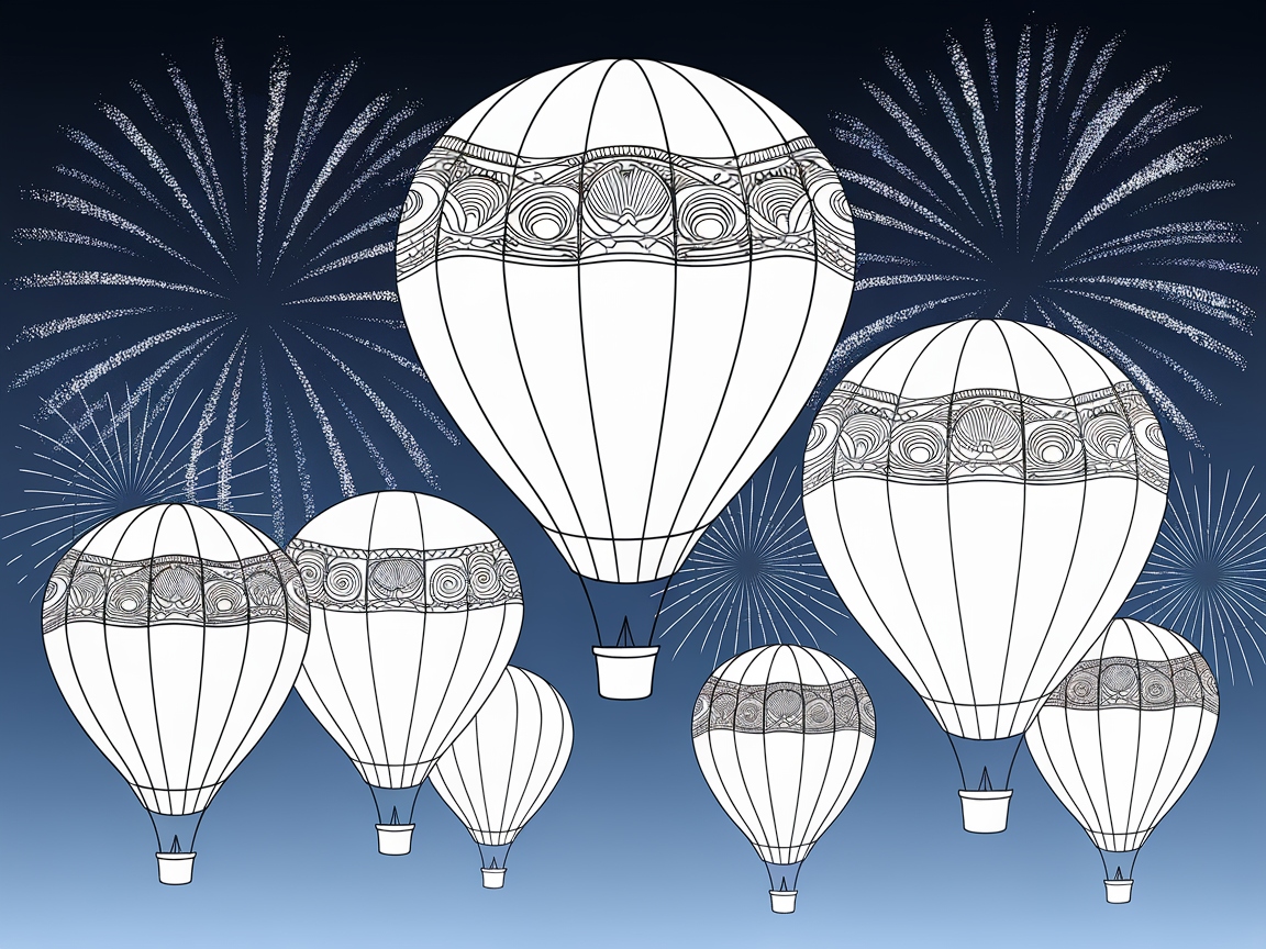 Elevate Your Imagination with Hot Air Balloons and Fireworks