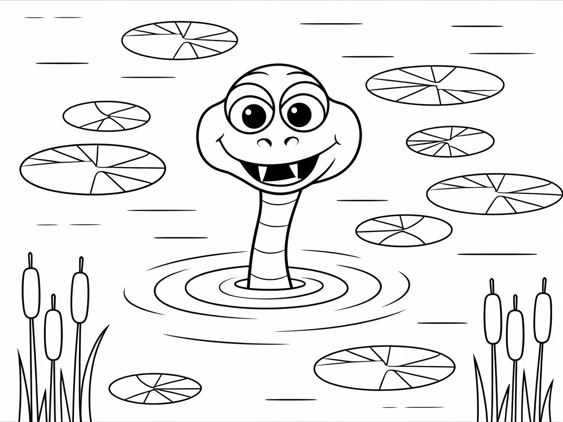 Meet the Friendly Water Snake