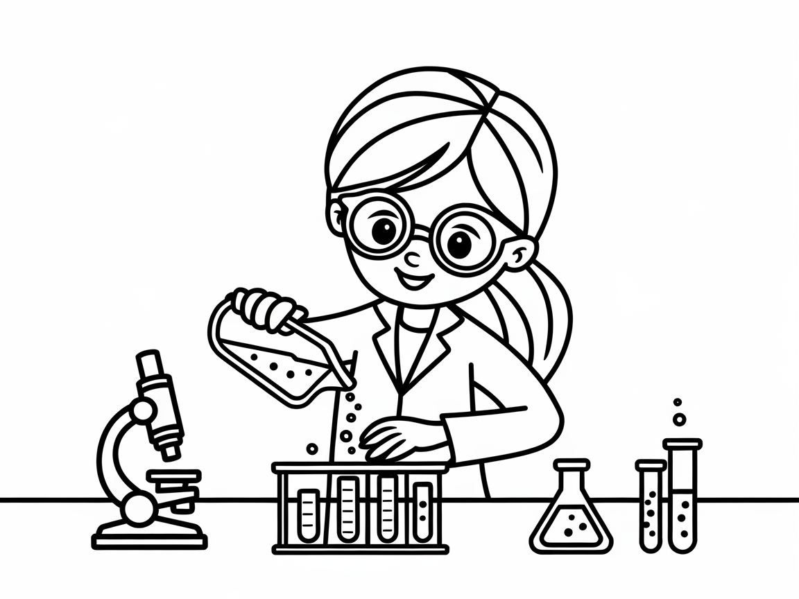 Experiment with This Young Scientist in the Lab