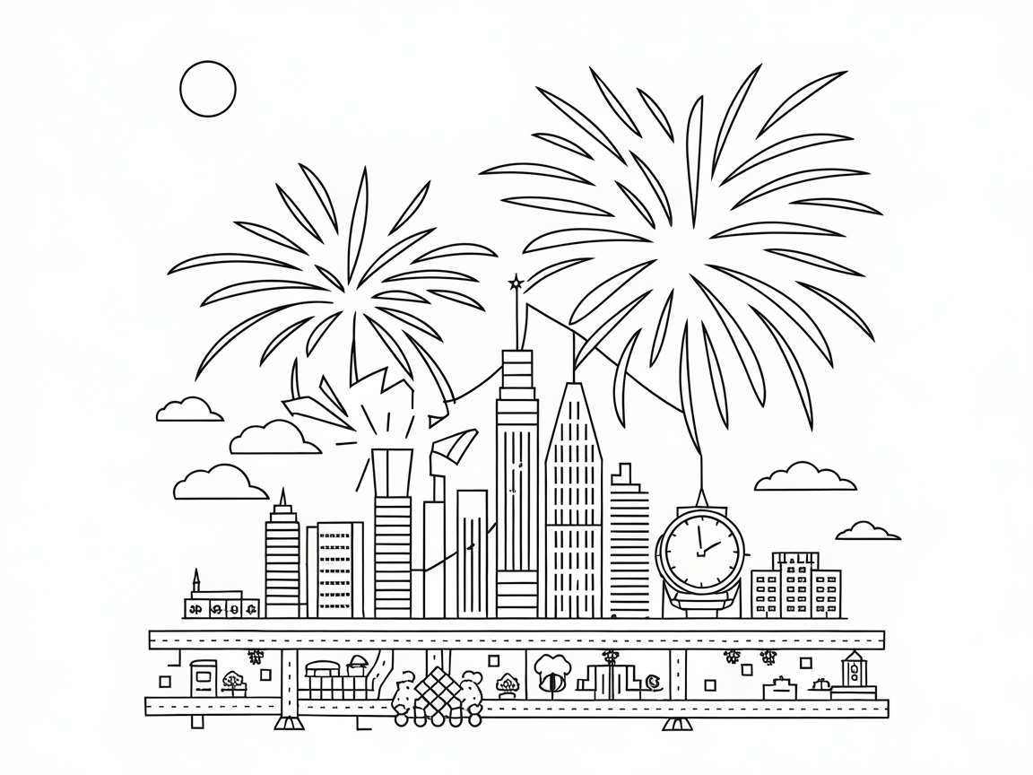 Light Up the Skyline with These Stunning Fireworks