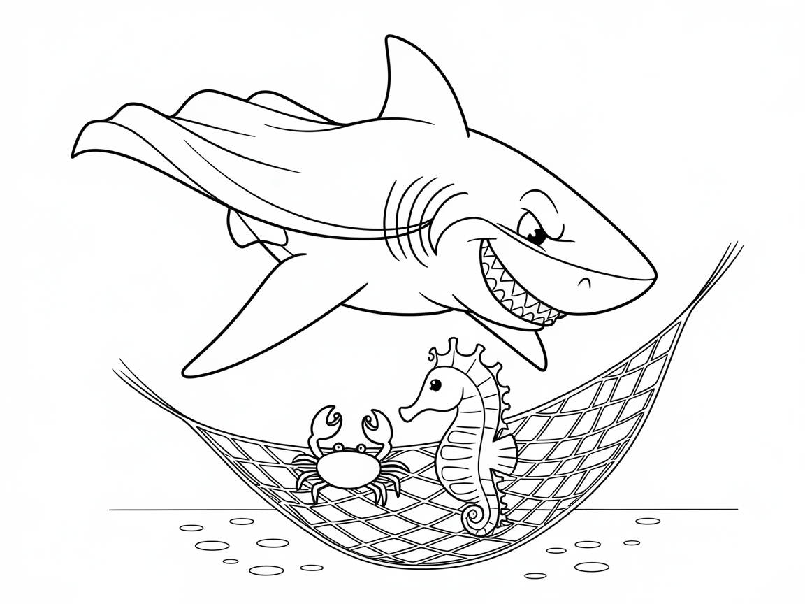 Dive Into this Friendly Ocean Adventure with Sharks and Friends