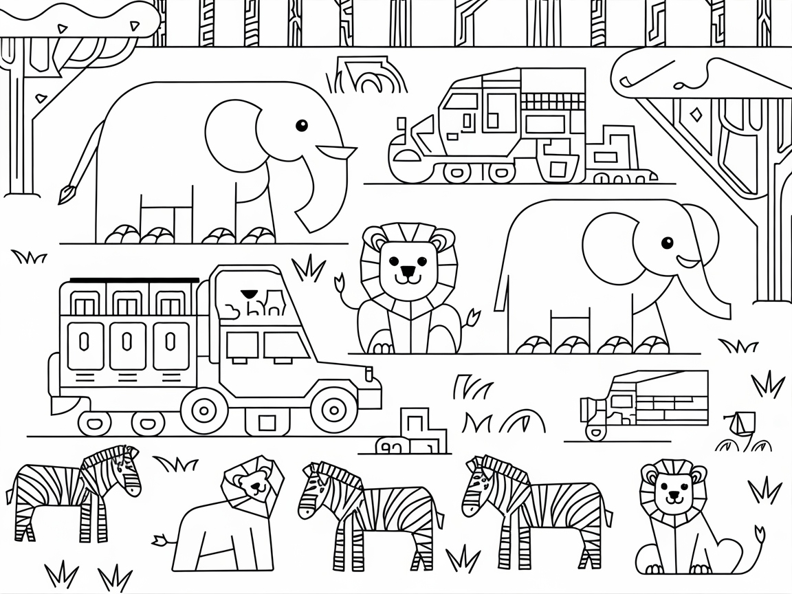 Embark on a Safari Adventure with Jungle Animals