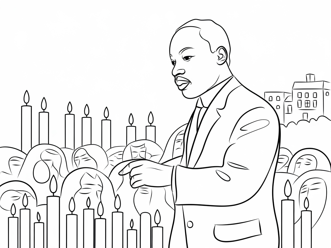 Illuminate the Spirit of Unity with MLK and Candles