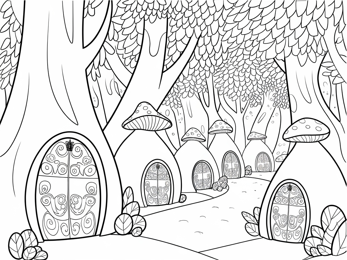 Step into This Whimsical Fairy Village
