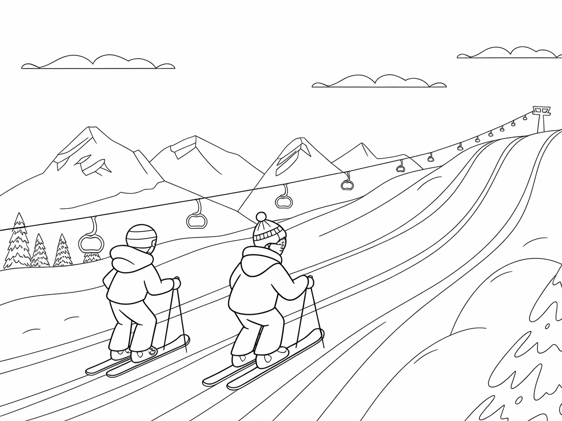 Hit the Slopes with This Fun Skiing Adventure