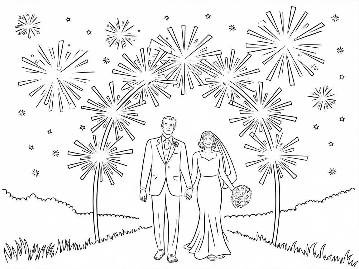Celebrate Love Under a Sky of Fireworks