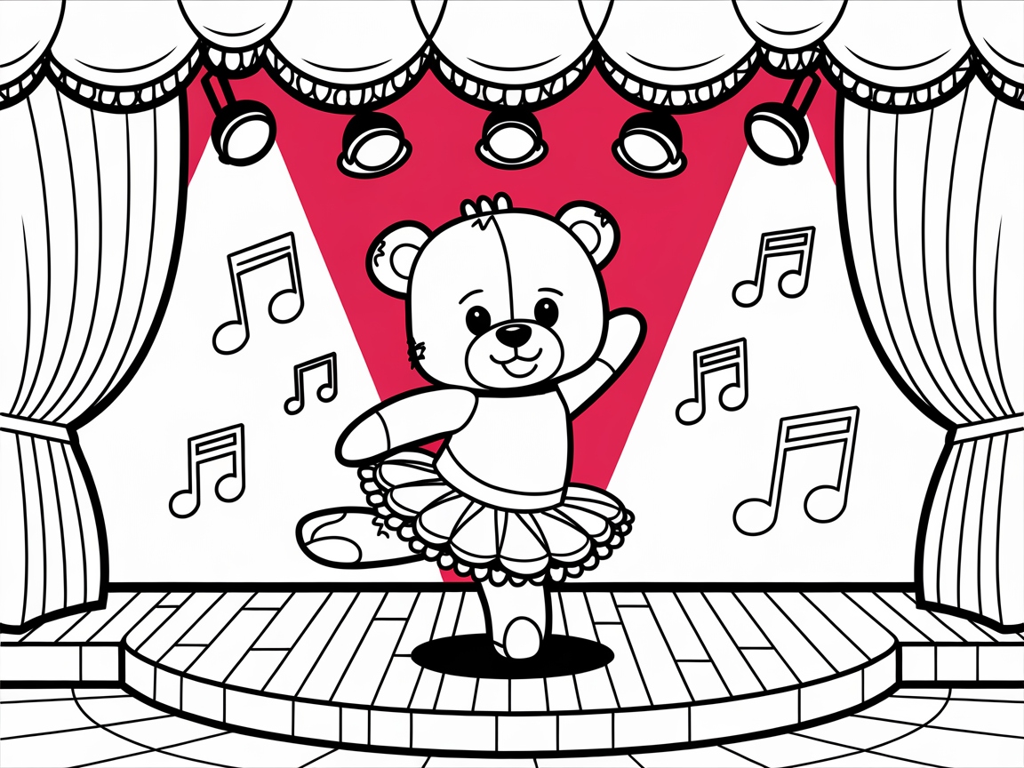 Dance the Night Away with This Ballerina Teddy Bear