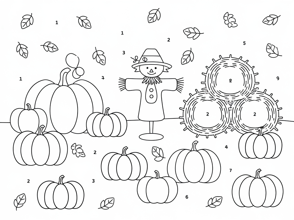 Celebrate Fall With This Charming Harvest Scene