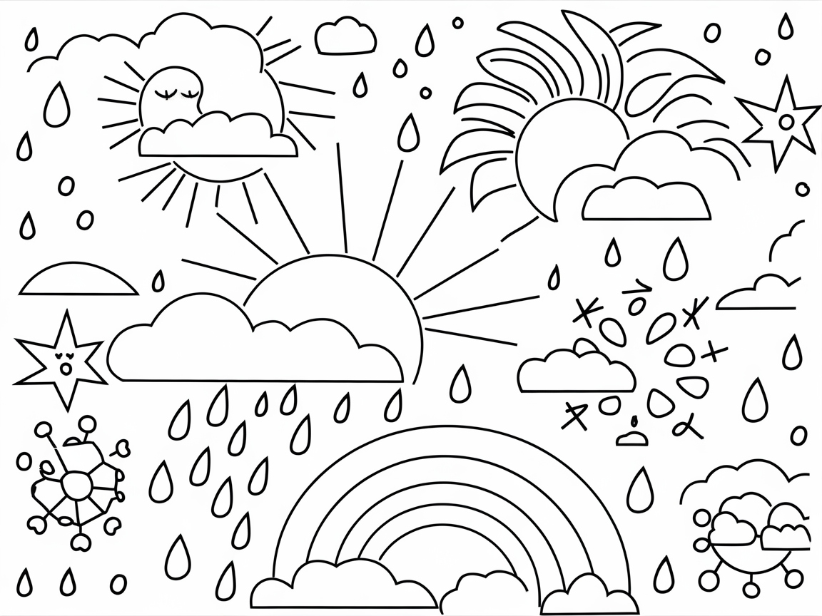 Weather Wonders: A Dynamic Day in the Skies