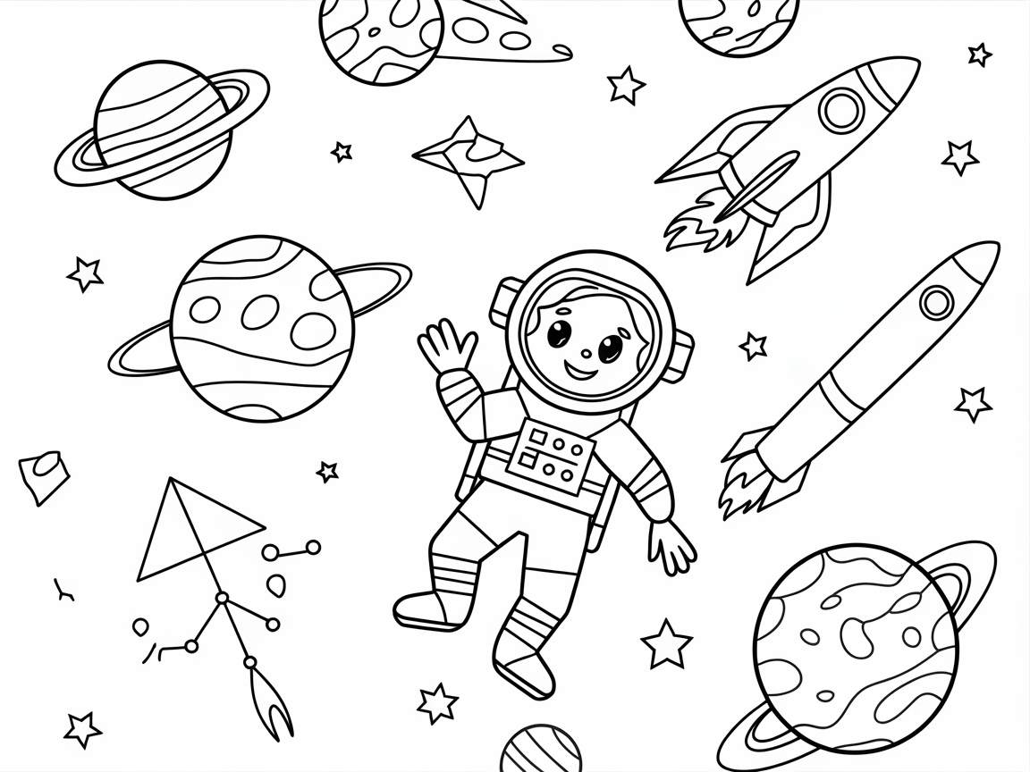 Blast Off into Space with This Astronaut Adventure