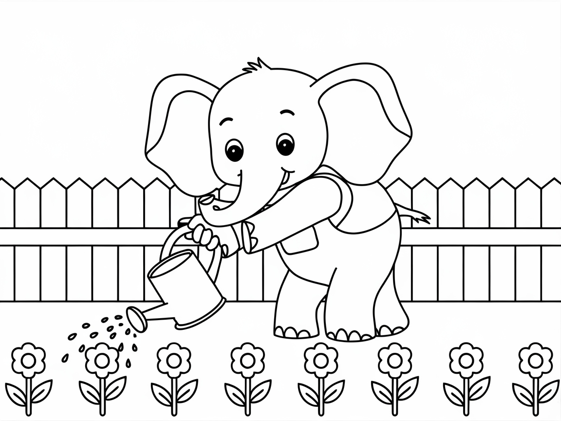 Garden Delights with Elephant Gardener