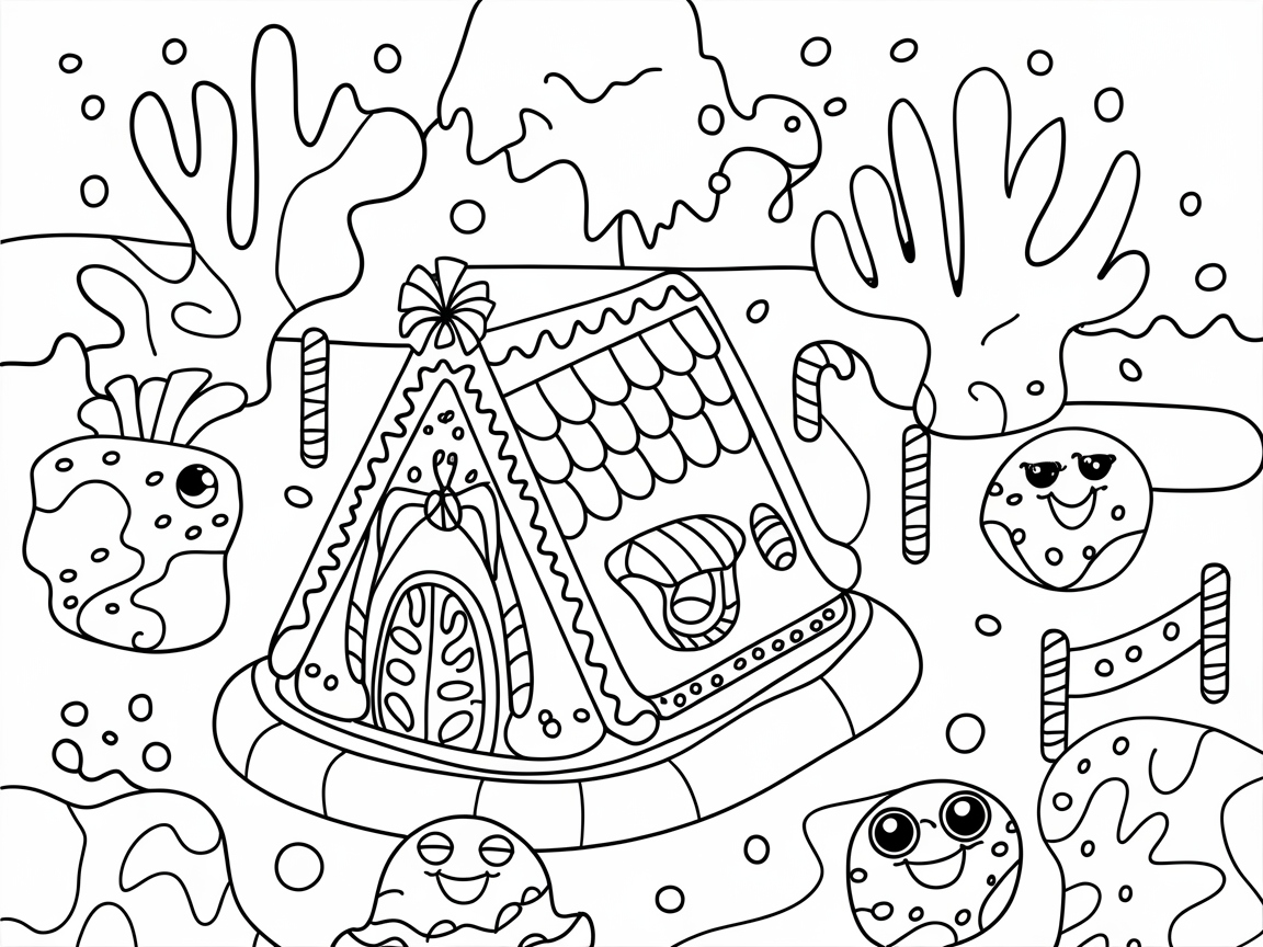 Dive into an Undersea Gingerbread Adventure