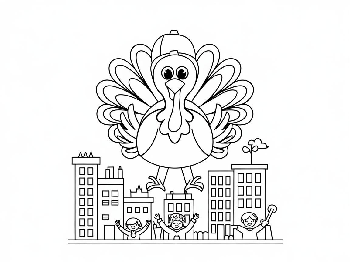 Towering Turkey Takes on the City Scene