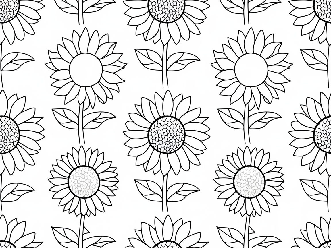 Brighten Your Day with These Sunflower Patterns