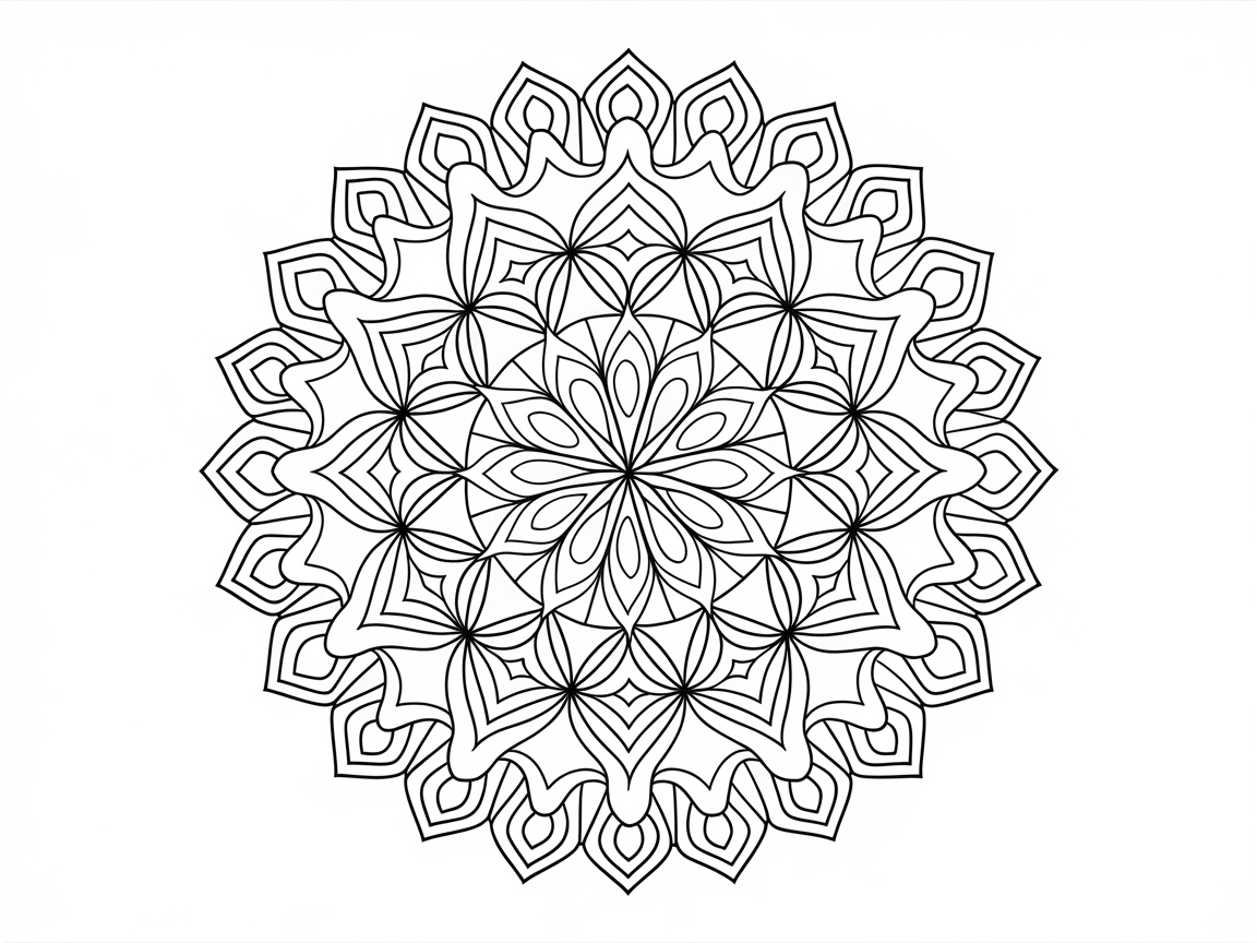 Dive Into This Intricate Mandala Design