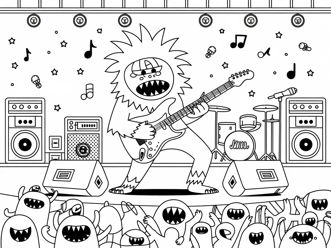 Rock Out with This Monster Band