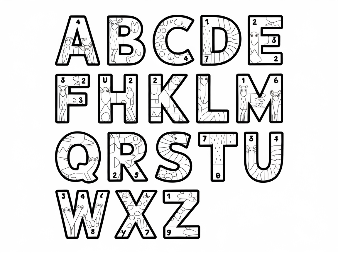 Alphabet Adventure: Animal-Inspired Letter Fun