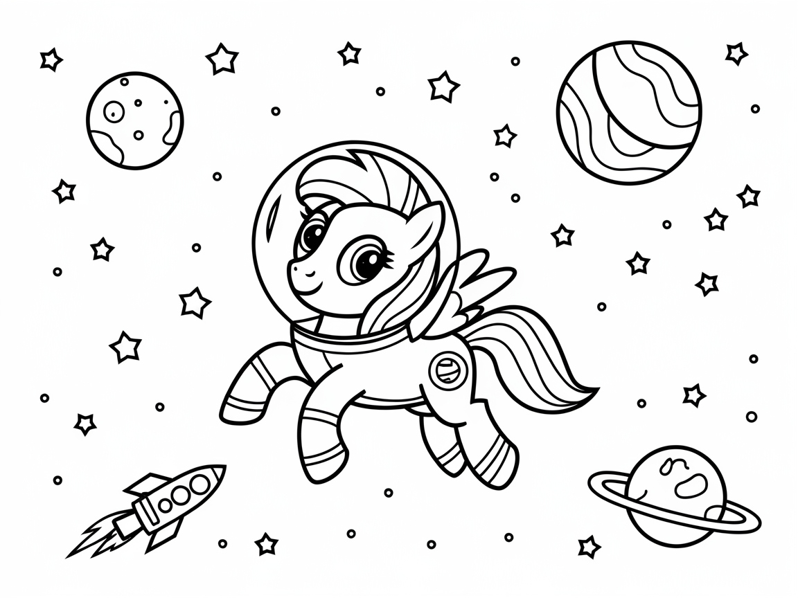 Blast Off with This Space Adventure Pony